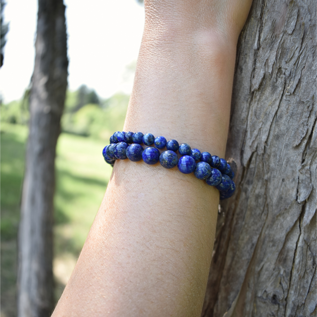 Bracelet "VERITÉ" Lapis Lazuli naturel - douceurs_des_ames