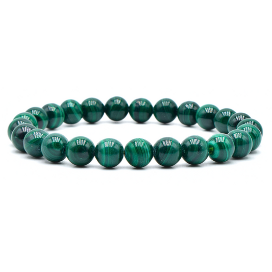 Bracelet "ESPOIR" Malachite naturelle - douceurs_des_ames