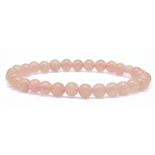 Bracelet "APHRODITE" Quartz Rose naturel - douceurs_des_ames