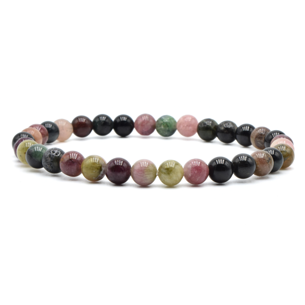 Bracelet "TALISMAN" Tourmaline multicolore naturelle - douceurs_des_ames