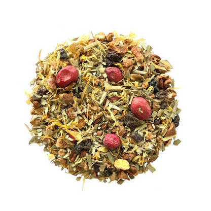 "FLEUR DE VIE" Infusion pomme-pêche-canneberge 100gr - douceurs_des_ames